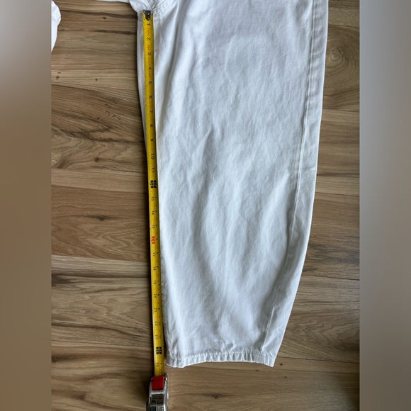 DL1961 Miro Barrel High Rise White Jeans. Size 31 - Picture 7 of 9